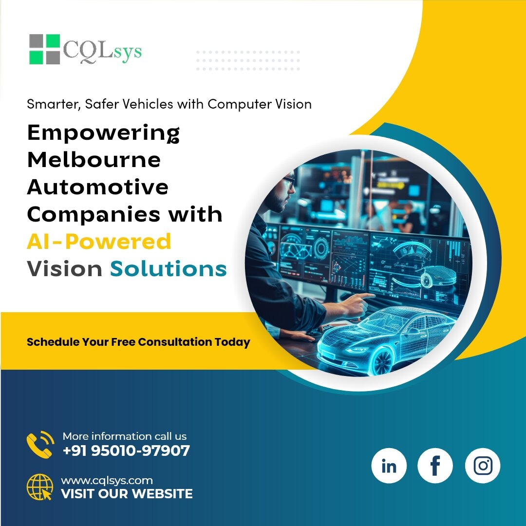 Computer Vision for Automotive Companies in Melbourne